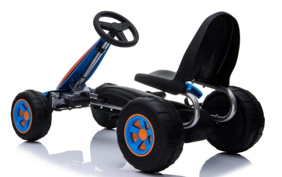 Kart cu pedale Go Kart Fever Blue marca MONI cu comanda online