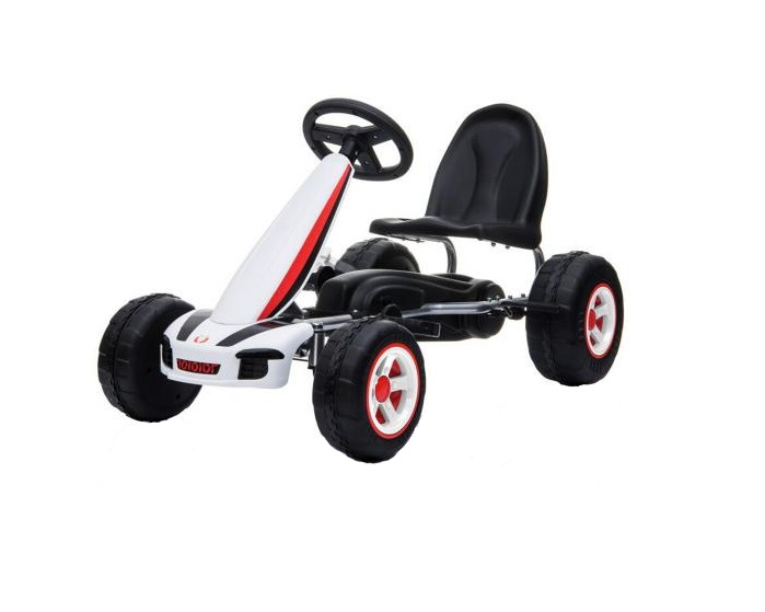 Kart cu pedale Go Kart Fever White marca MONI cu comanda online