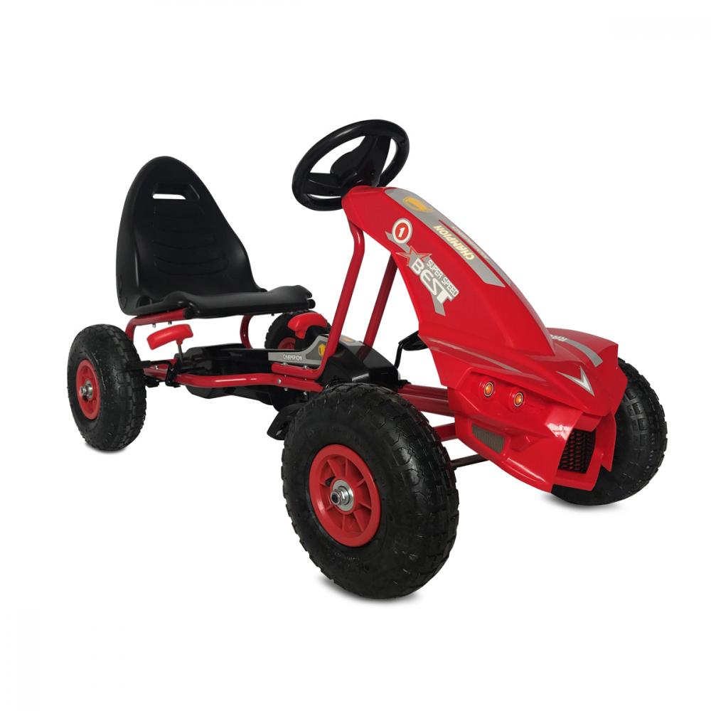 Kart cu pedale Go Kart The Best Red marca MONI cu comanda online