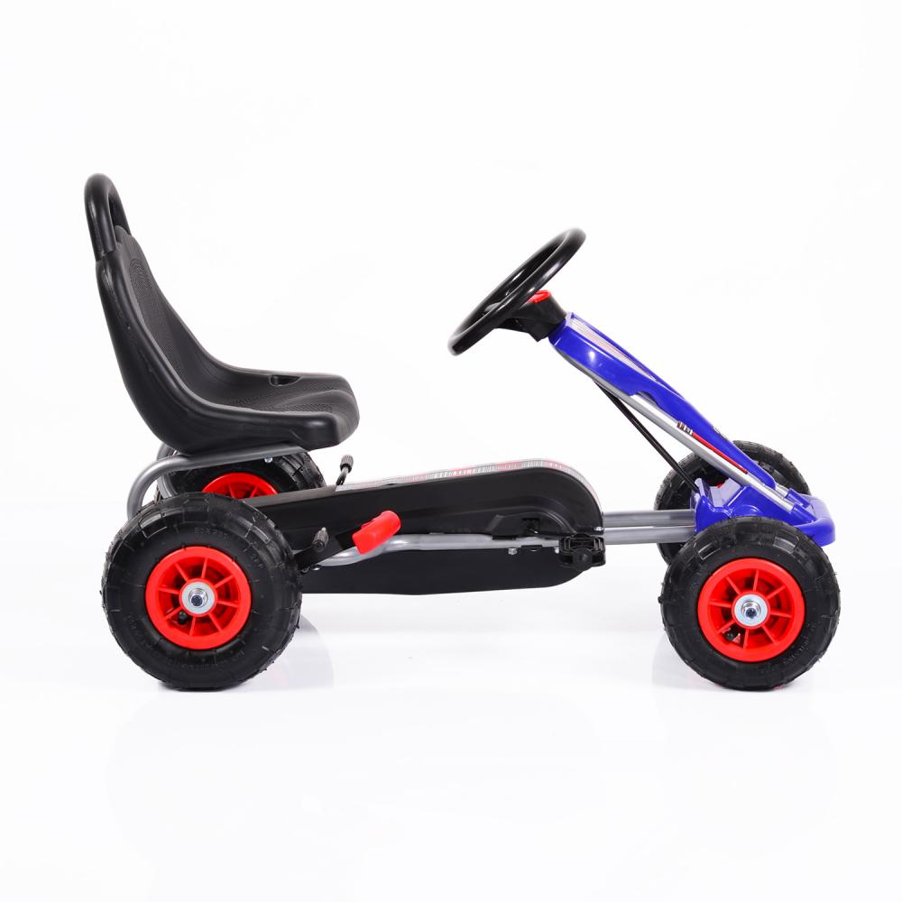 Kart cu pedale cu roti gonflabile Falcon Blue marca MONI cu comanda online