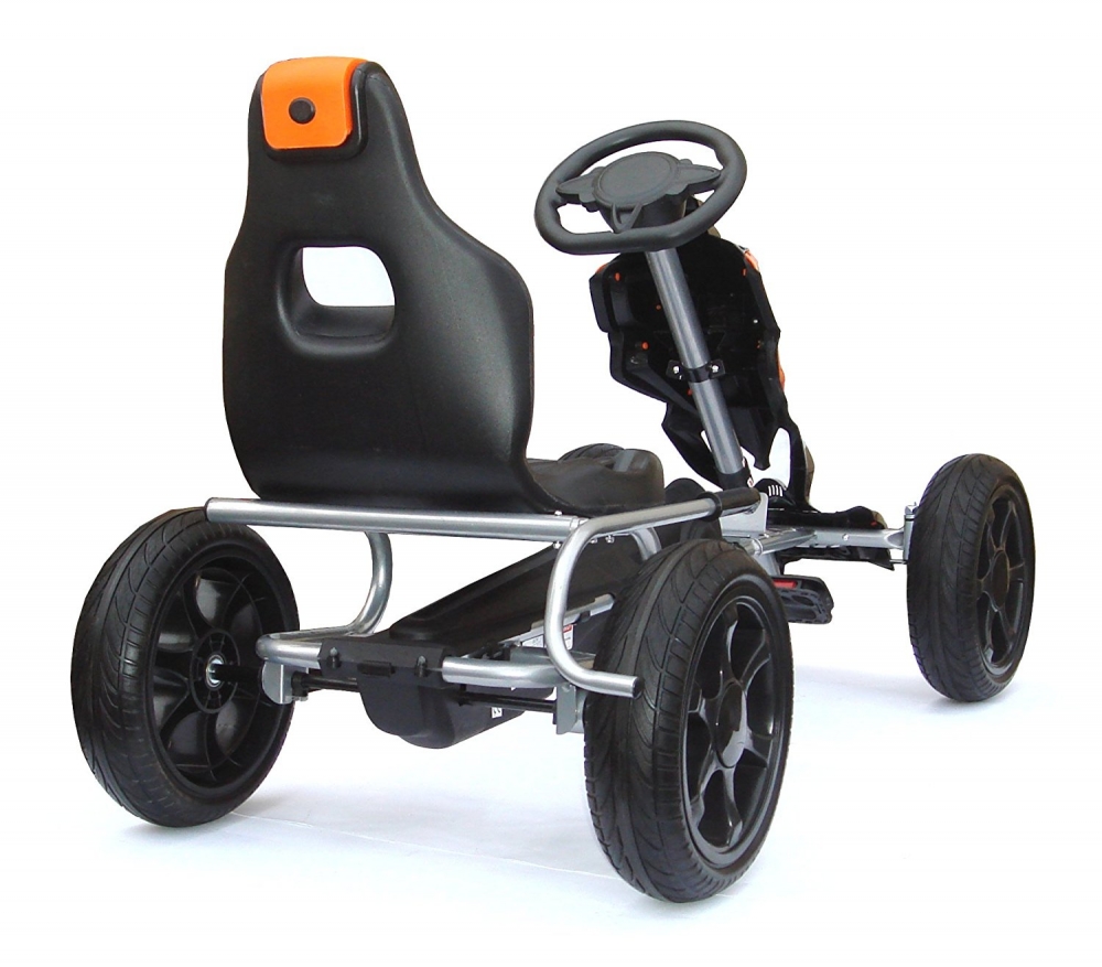 Kart cu pedale pentru copii Adrenaline Black marca Byox cu comanda online