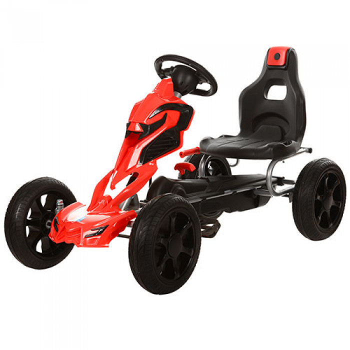 Kart cu pedale pentru copii Adrenaline Red marca Byox cu comanda online