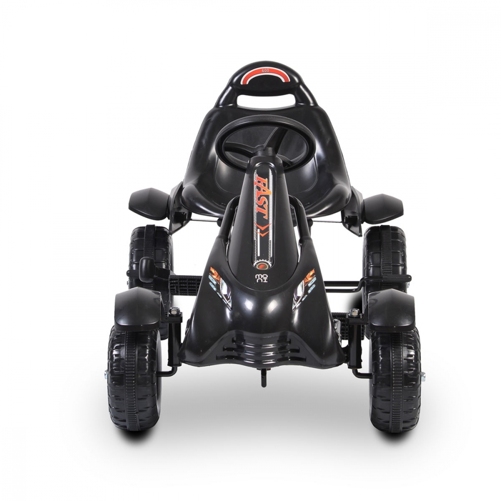 Kart cu pedale pentru copii Rally Black marca MONI cu comanda online