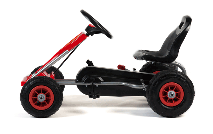 Kart cu pedale si roti gonflabile Falcon Red marca MONI cu comanda online