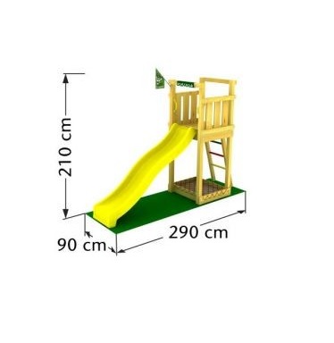 Loc de joaca Tower marca JUNGLE GYM cu comanda online