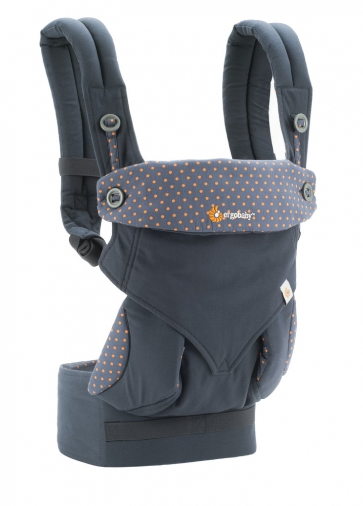 Marsupiu Ergobaby 4 Pozitii 360 Dusty Blue marca Ergobaby cu comanda online