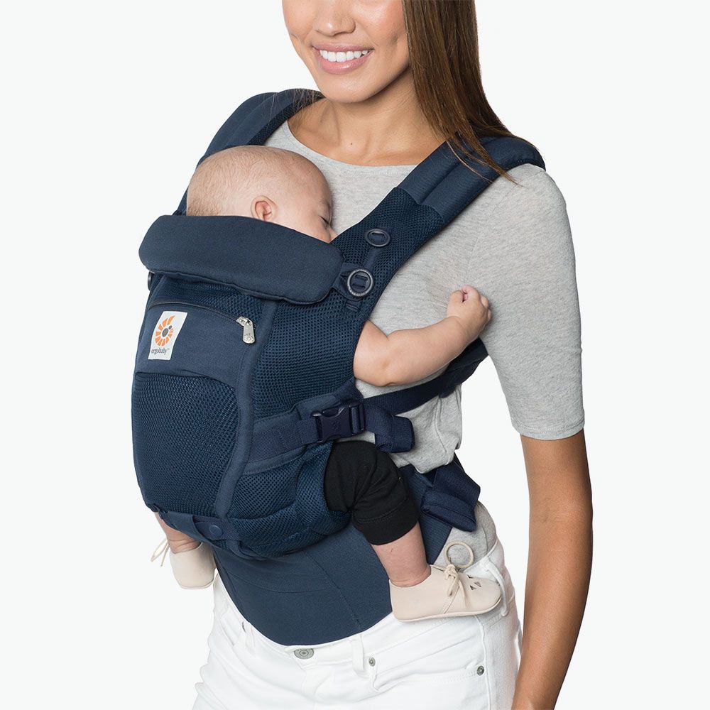 Marsupiu Ergobaby Adapt Performance Cool Air Mesh Deep Blue marca Ergobaby cu comanda online