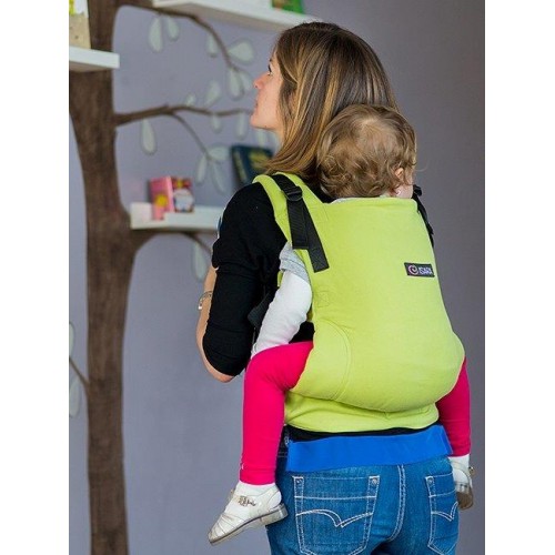 Marsupiu Isara Toddler Full Wrap Conversion Lime marca Isara cu comanda online