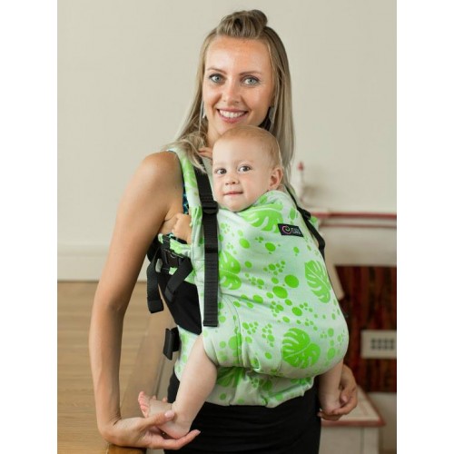 Marsupiu Isara Toddler Full Wrap Conversion Philodendra Cream marca Isara cu comanda online