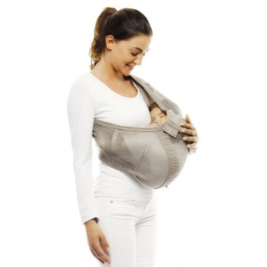 Marsupiu Sling Air Taupe Wallaboo marca Wallaboo cu comanda online