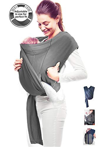 Marsupiu ergonomic wrap Balance grey Wallaboo marca Wallaboo cu comanda online