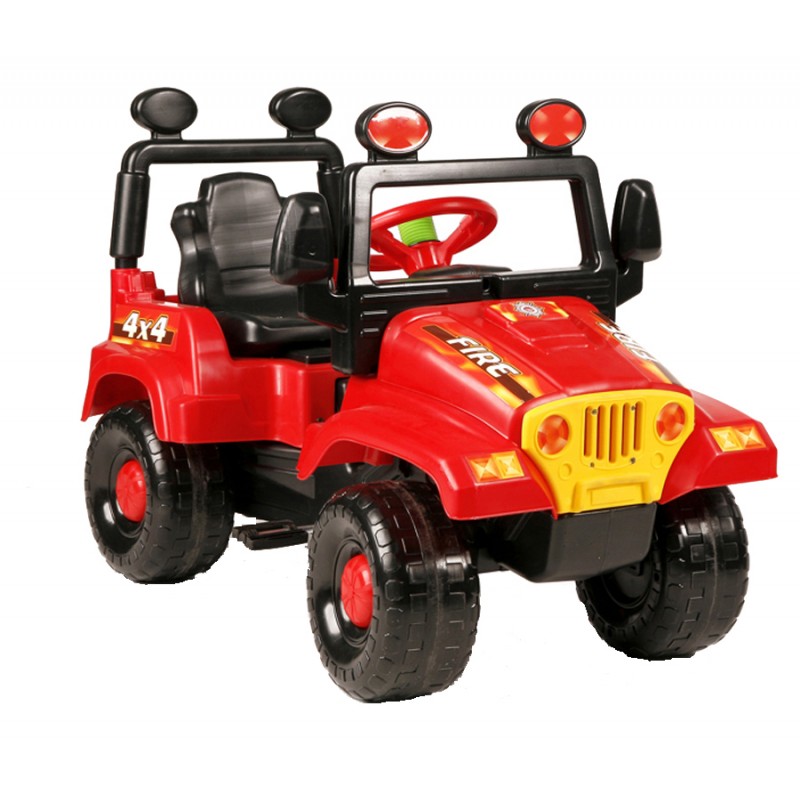 Masina de teren Fire Speed marca Super Plastic Toys cu comanda online