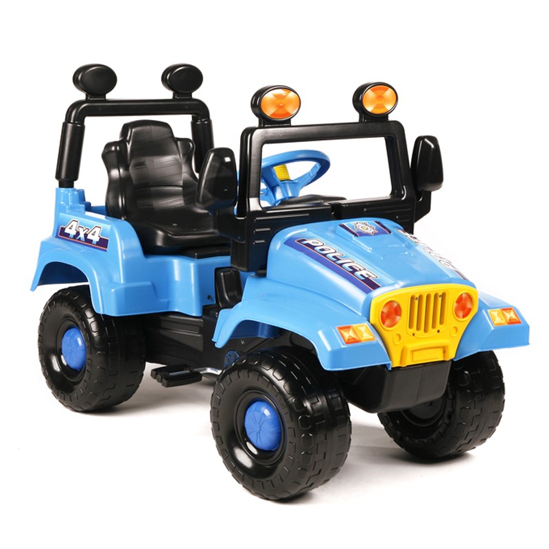 Masina de teren Police Speed marca Super Plastic Toys cu comanda online