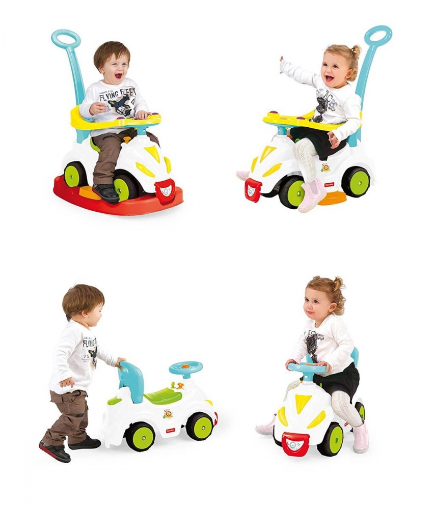 Masinuta 4 in 1 Ride on rocker marca FISHER PRICE cu comanda online