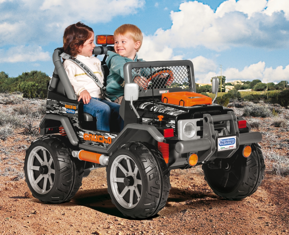 Masinuta Gaucho RockIn Peg-Perego marca PEG-PEREGO cu comanda online