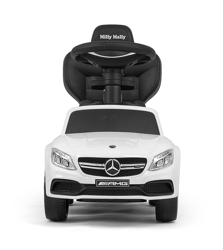 Masinuta copii 3 in 1 Mercedes Amg C63 white marca Milly Mally cu comanda online