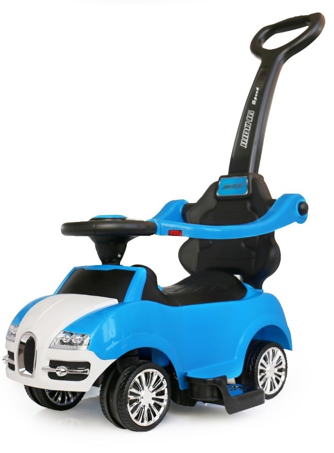 Masinuta de impins Rider 2 in 1 Blue marca MONI cu comanda online