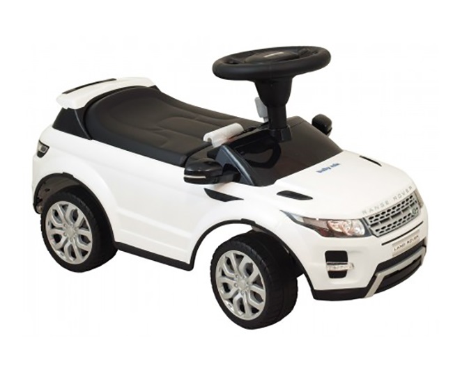 Masinuta de impins copii Baby Mix Range Rover 348B alb marca BABY MIX cu comanda online