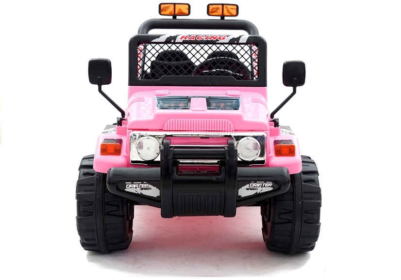 Masinuta electrica 12V cu roti din cauciuc Drifter Jeep 4×4 Pink marca Nichiduta cu comanda online