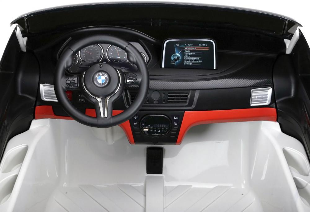 Masinuta electrica BMW X6 XXL cu doua locuri Black marca BMW cu comanda online