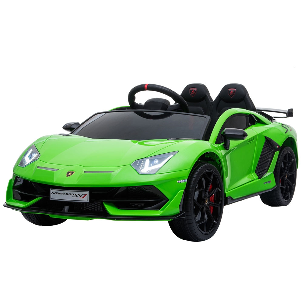 Masinuta electrica Chipolino Lamborghini Aventador SVJ green marca CHIPOLINO cu comanda online