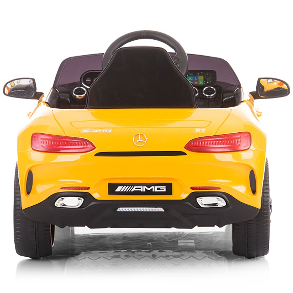 Masinuta electrica Chipolino Mercedes Benz AMG GT yellow marca CHIPOLINO cu comanda online