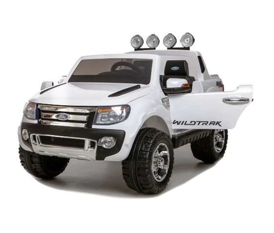 Masinuta electrica Ford Ranger 12V Alb marca Ford cu comanda online