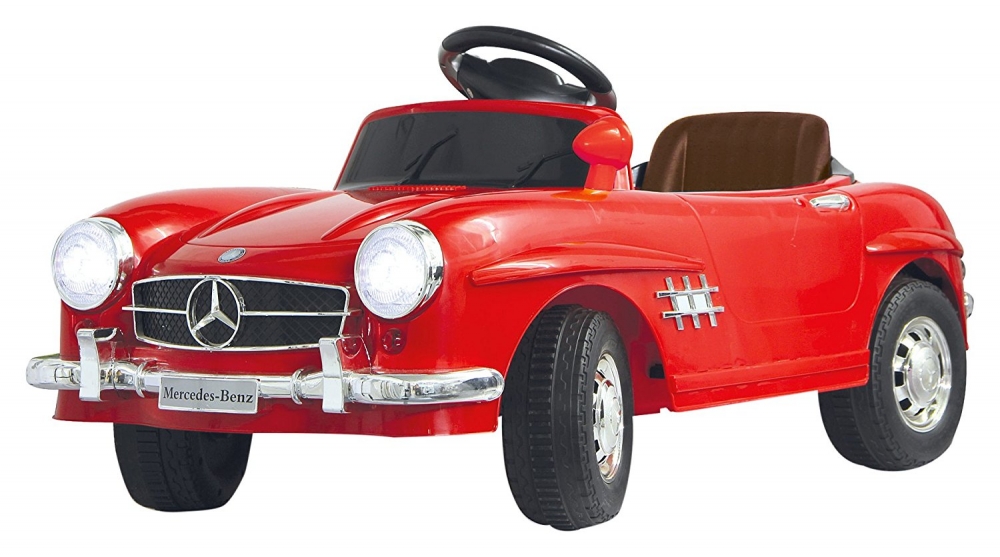 Masinuta electrica Mercedes Benz 300SL rosie 6V cu telecomanda marca Jamara cu comanda online