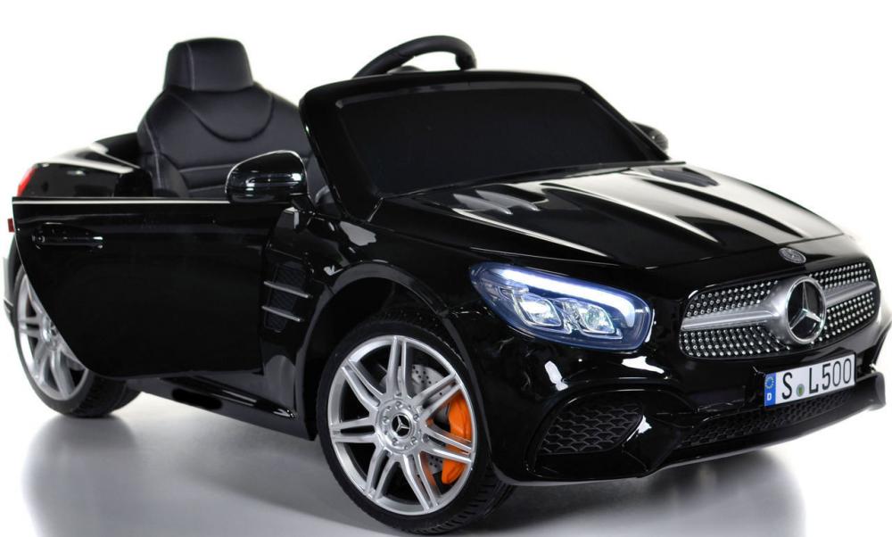 Masinuta electrica Mercedes Benz SL500 Black marca MERCEDES-BENZ cu comanda online