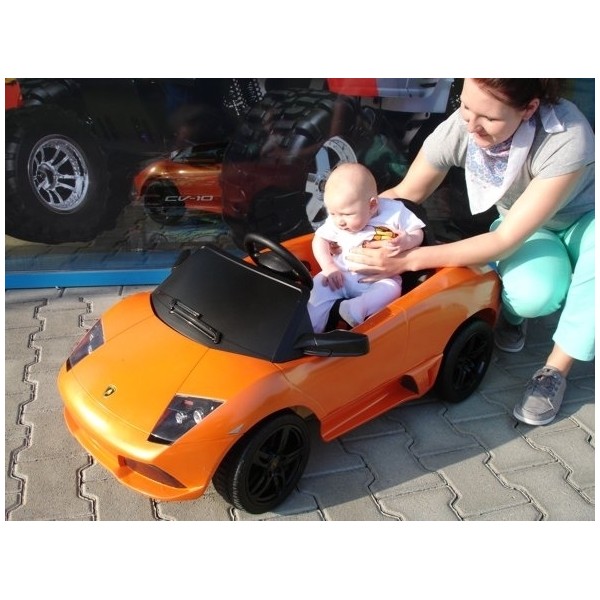 Masinuta electrica copii Jamara 6 V Lamborghini Murcielago orange marca Jamara cu comanda online