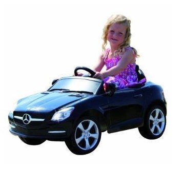 Masinuta electrica copii Jamara 6 V Mercedes Benz SLK blacke marca Jamara cu comanda online