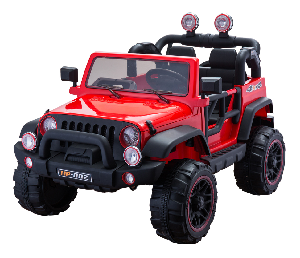 Masinuta electrica cu doua locuri Rocket Jeep Fearless Red marca Nichiduta cu comanda online