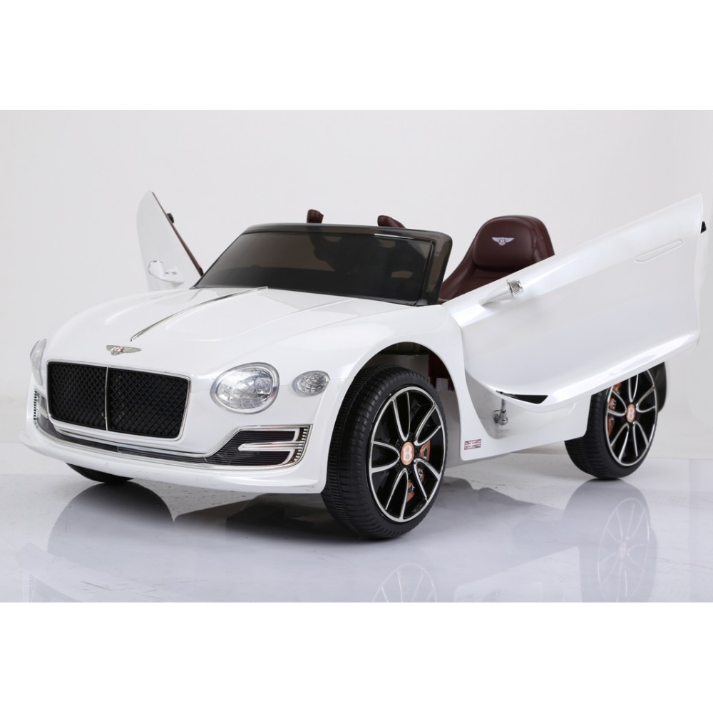 Masinuta electrica cu roti Eva Bentley EXP 12 White marca Bentley cu comanda online