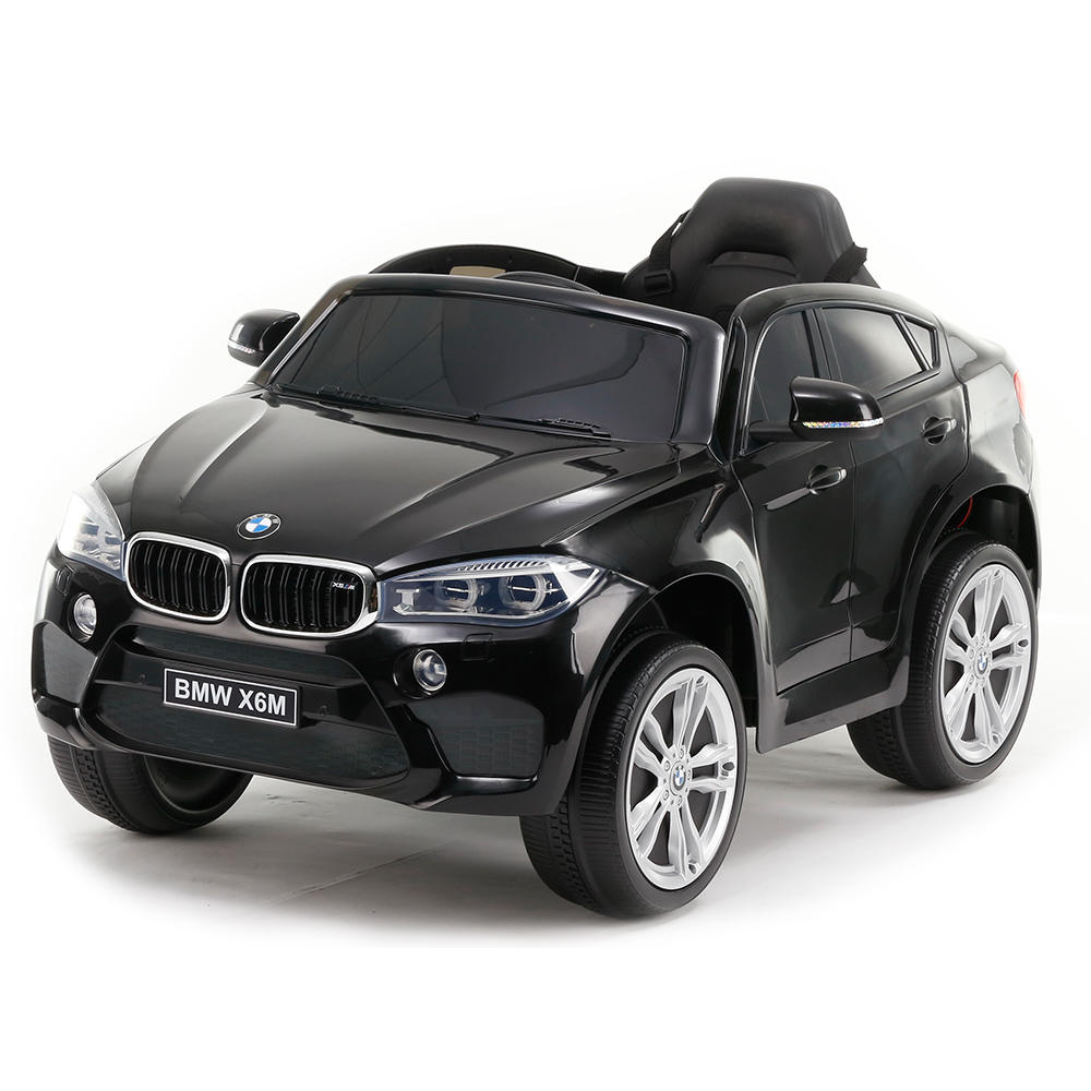 Masinuta electrica cu roti din cauciuc BMW X6M Black JJ2199 marca BMW cu comanda online