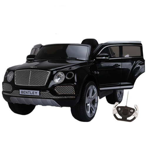 Masinuta electrica cu roti din cauciuc Bentley Bentayga Black marca Bentley cu comanda online