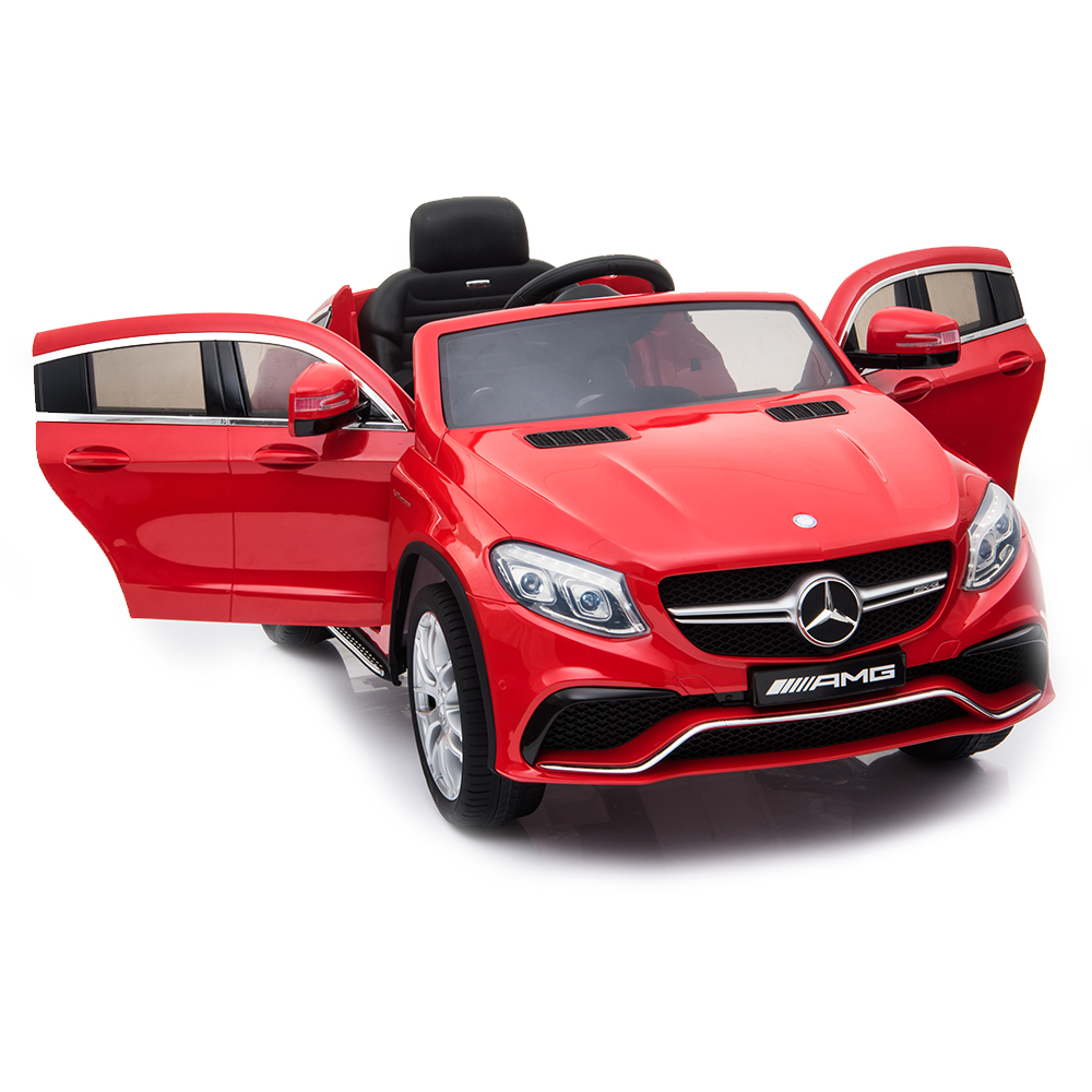 Masinuta electrica cu roti din cauciuc Mercedes AMG GLE63 Coupe Red marca MERCEDES-BENZ cu comanda online