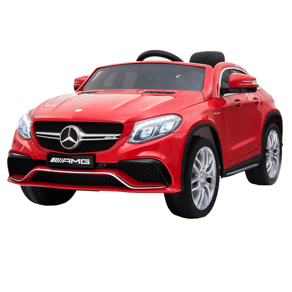 Masinuta electrica cu roti din cauciuc Mercedes GLE63 AMG Coupe Red marca MERCEDES-BENZ cu comanda online