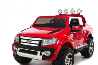 Masinuta electrica cu roti eva si telecomanda Ford Ranger Red marca Ford cu comanda online