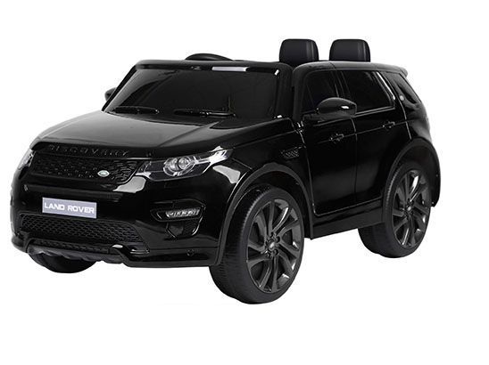 Masinuta electrica cu scaun de piele Land Rover Discovery Sport Black marca LAND ROVER cu comanda online