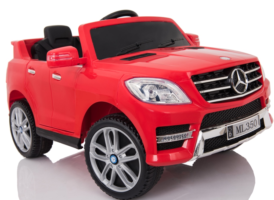 Masinuta electrica cu scaun de piele Mercedes Benz ML350 Red marca MERCEDES-BENZ cu comanda online