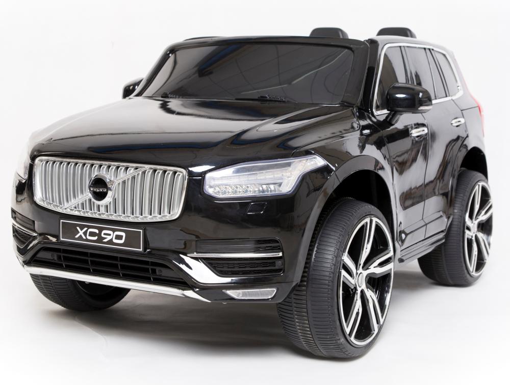 Masinuta electrica cu scaun de piele Volvo XC90 Black marca Volvo cu comanda online