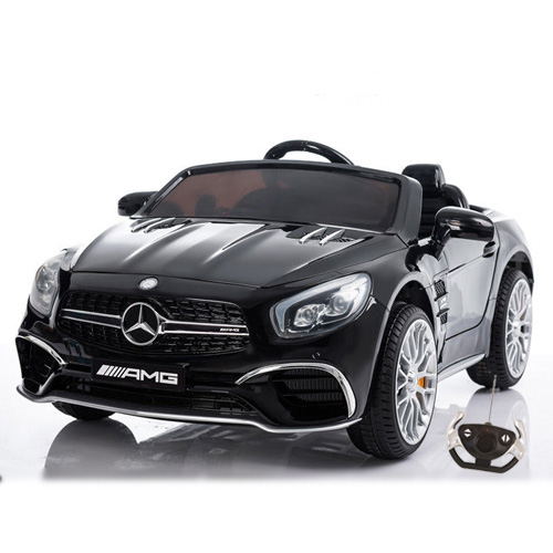 Masinuta electrica cu telecomanda 2.4 Ghz Mercedes Benz AMG SL65 Black marca MERCEDES-BENZ cu comanda online