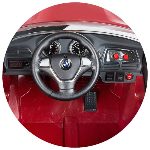 Masinuta electrica cu telecomanda Chipolino BMW X6 white marca CHIPOLINO cu comanda online