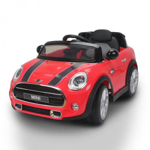 Masinuta electrica cu telecomanda Mini Cooper F56 12V Rosie marca DIVERSE cu comanda online