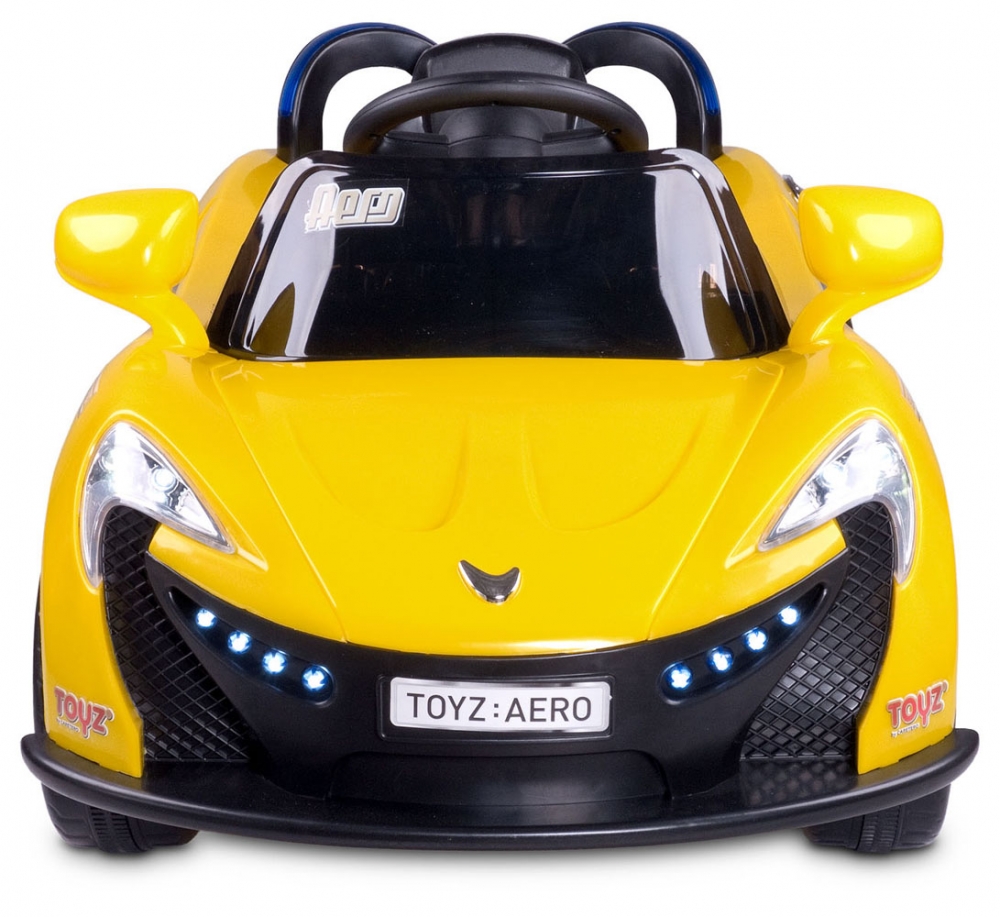 Masinuta electrica cu telecomanda Toyz Aero 2x6V Yellow marca Toyz by Caretero cu comanda online