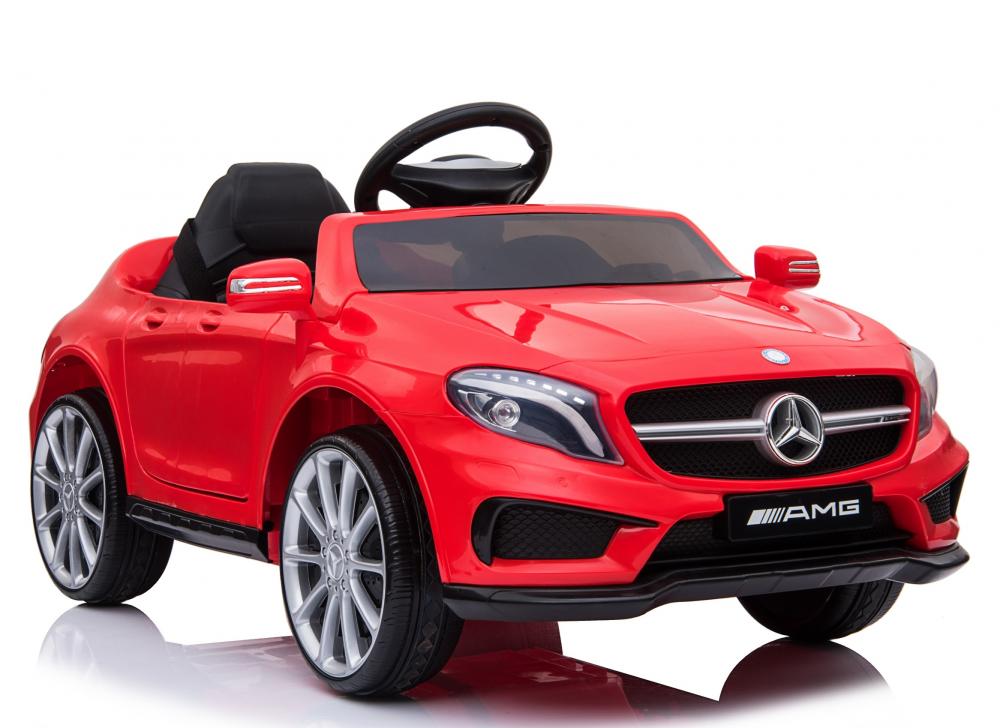 Masinuta electrica pentru copii Mercedes GLA45 AMG Red marca MERCEDES-BENZ cu comanda online