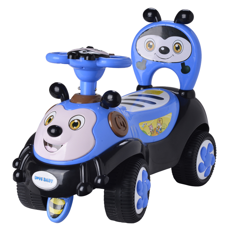 Masinuta fara pedale BebeRoyal Ride On Bee Blue marca Bebe Royal cu comanda online