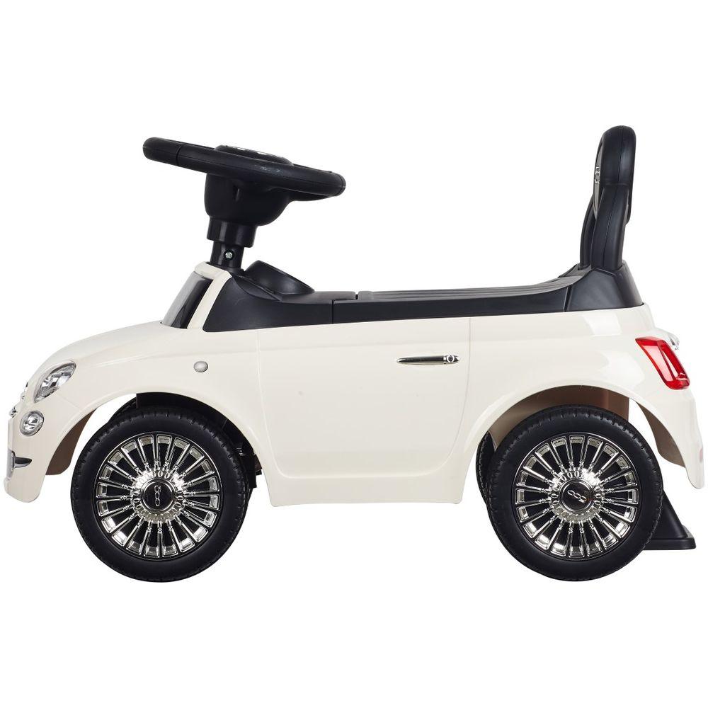 Masinuta fara pedale Fiat 500 Alb marca Sun Baby cu comanda online