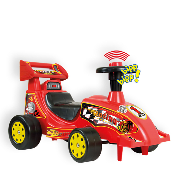 Masinuta fara pedale Formula 1 Red marca Mochtoys cu comanda online