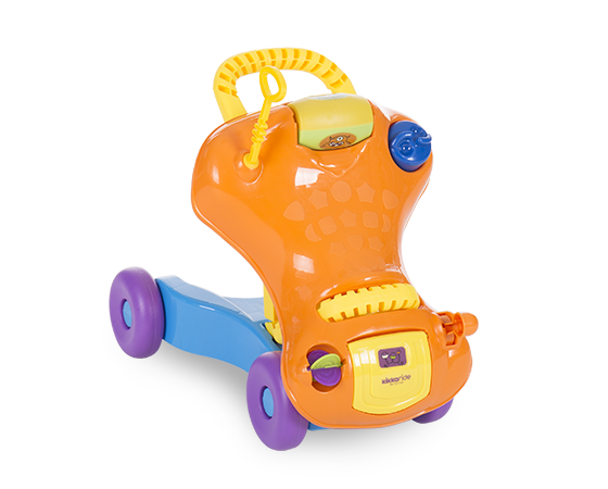 Masinuta pentru copii Ride on Baby Walker 2 in 1 Orange marca KikkaBoo cu comanda online